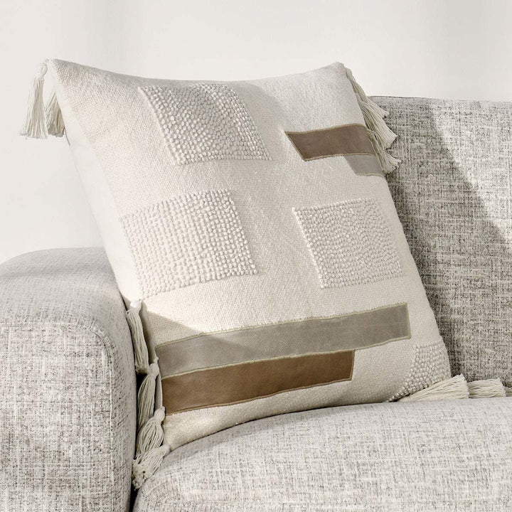 Modern Perspective - Packer Pillow - Ivory
