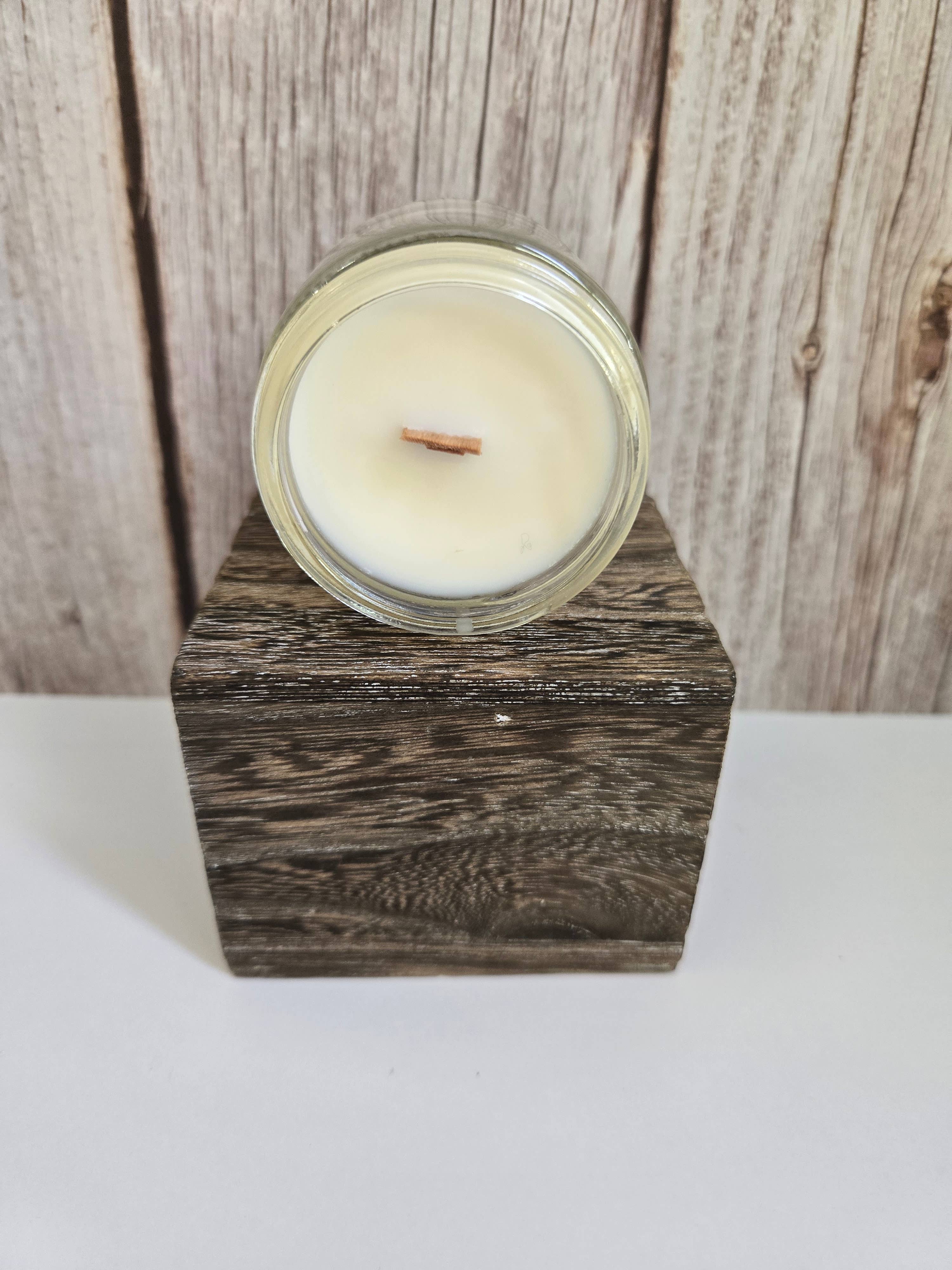 Cape Cod Soy Wax Crackling Wooden Wick Candle bulk wholesale : 8oz