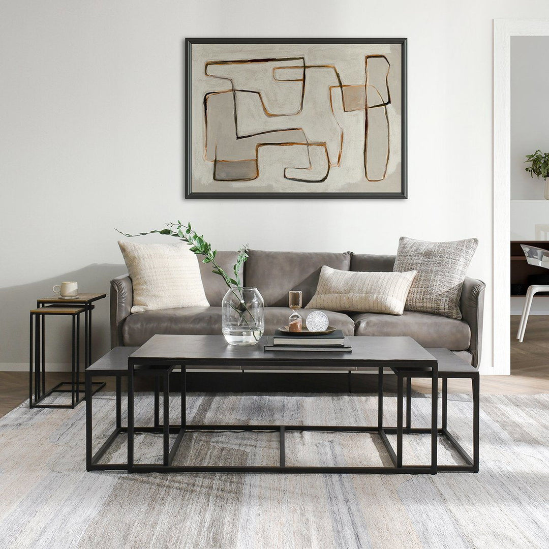 Buckley - Coffee Table (Set of 3) - Dark Antique