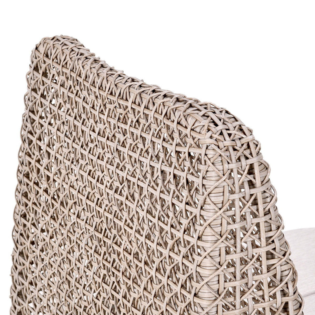 Michelle - Outdoor Accent Chair - Linen