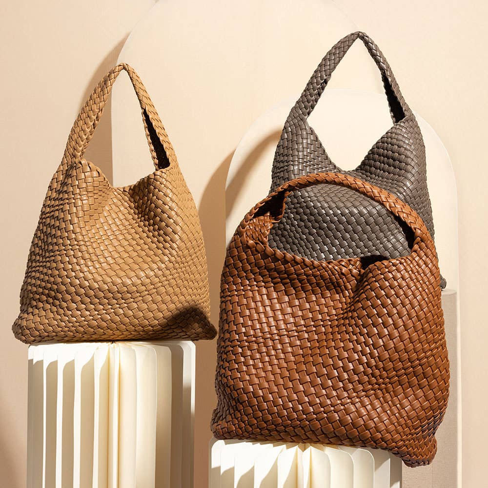 Johanna Nude Recycled Vegan Shoulder Bag Pre-Order 1/30
