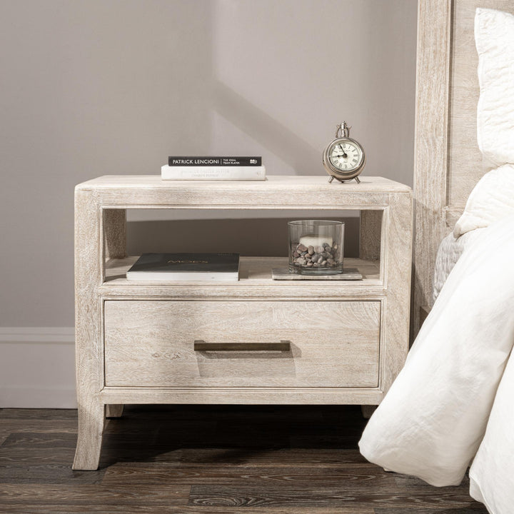 Westmont - 1 Drawers Nightstand - White