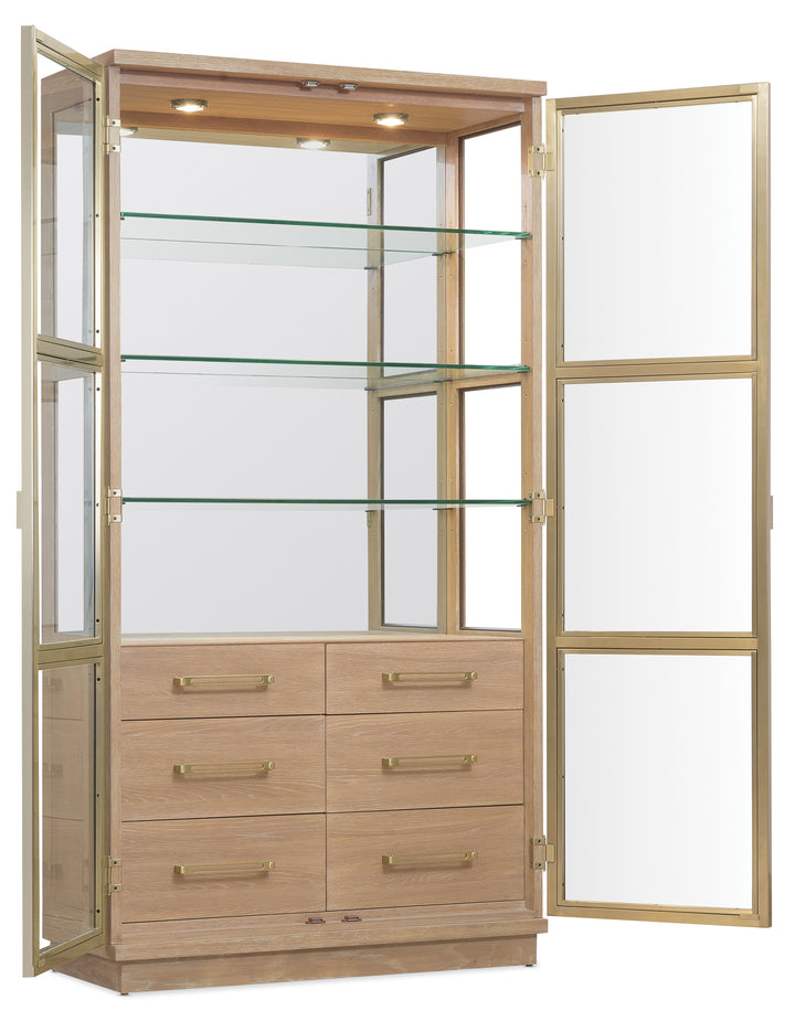 Banyon Bay - Display Cabinet - Desert Oak