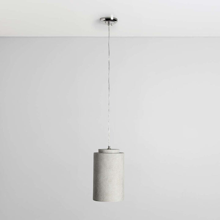 Joel - Concrete Pendant - Light Gray