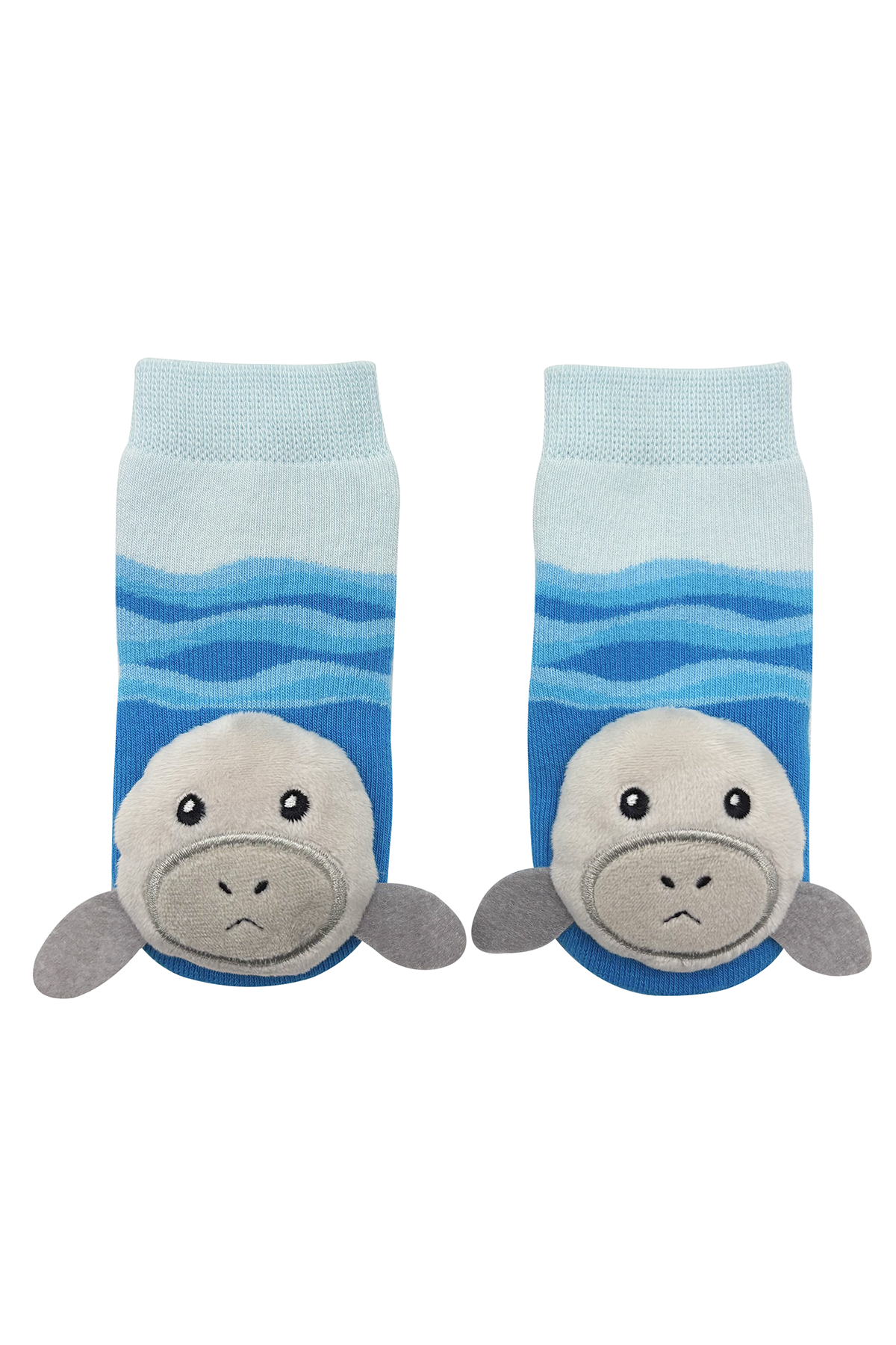 Baby Manatee Boogie Toes Rattle Socks: 1 - 2 Y