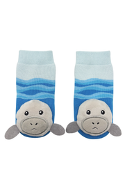 Baby Manatee Boogie Toes Rattle Socks: 1 - 2 Y