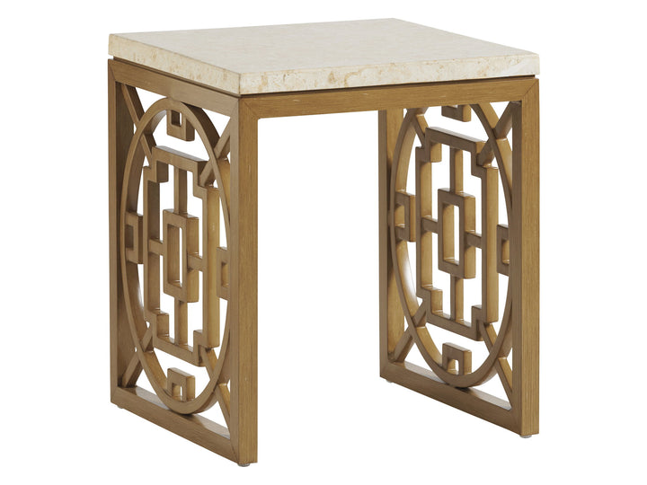 Los Altos Valley View - Wood Square End Table - Light Brown