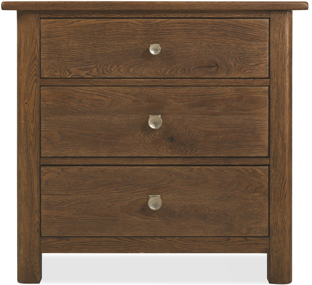 Driftwood - Three-Drawer Nightstand