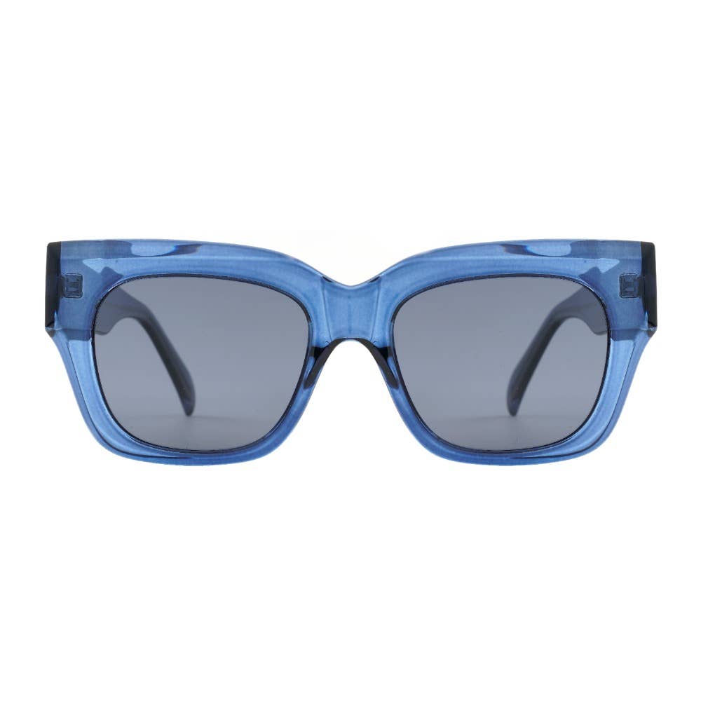 CELIA | Transparent Blue | Smokey Lens