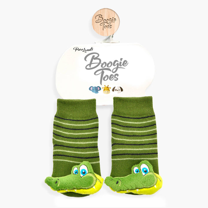 Alligator Boogie Toes Rattle Socks: 0 - 1 Y