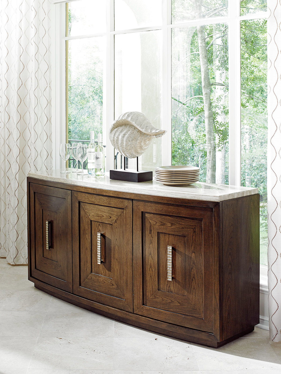 Laurel Canyon - Mariposa Buffet - Dark Brown