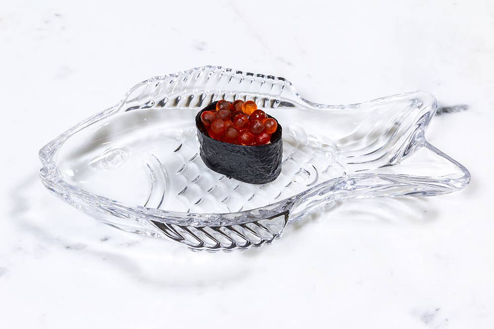 Sm Swimming Fish Dish-7.5"L