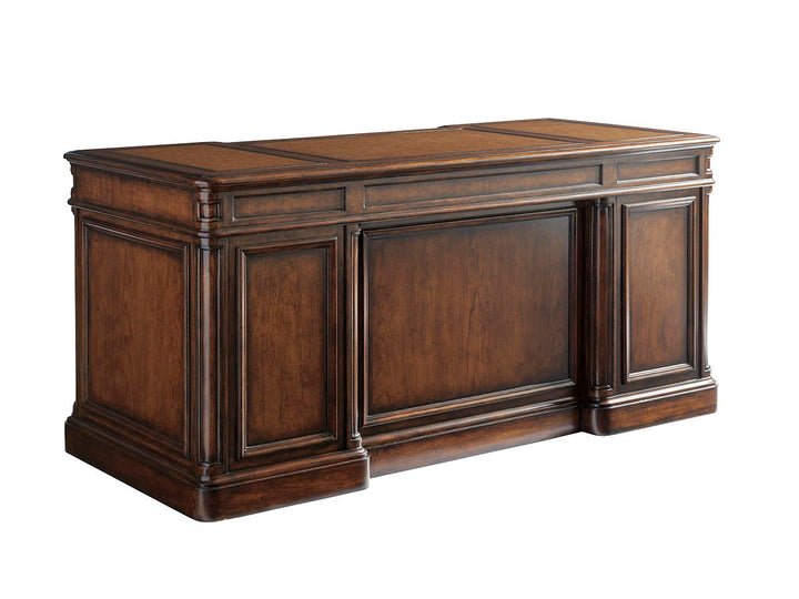 Richmond Hill - Morgan Executive Desk - Dark Brown