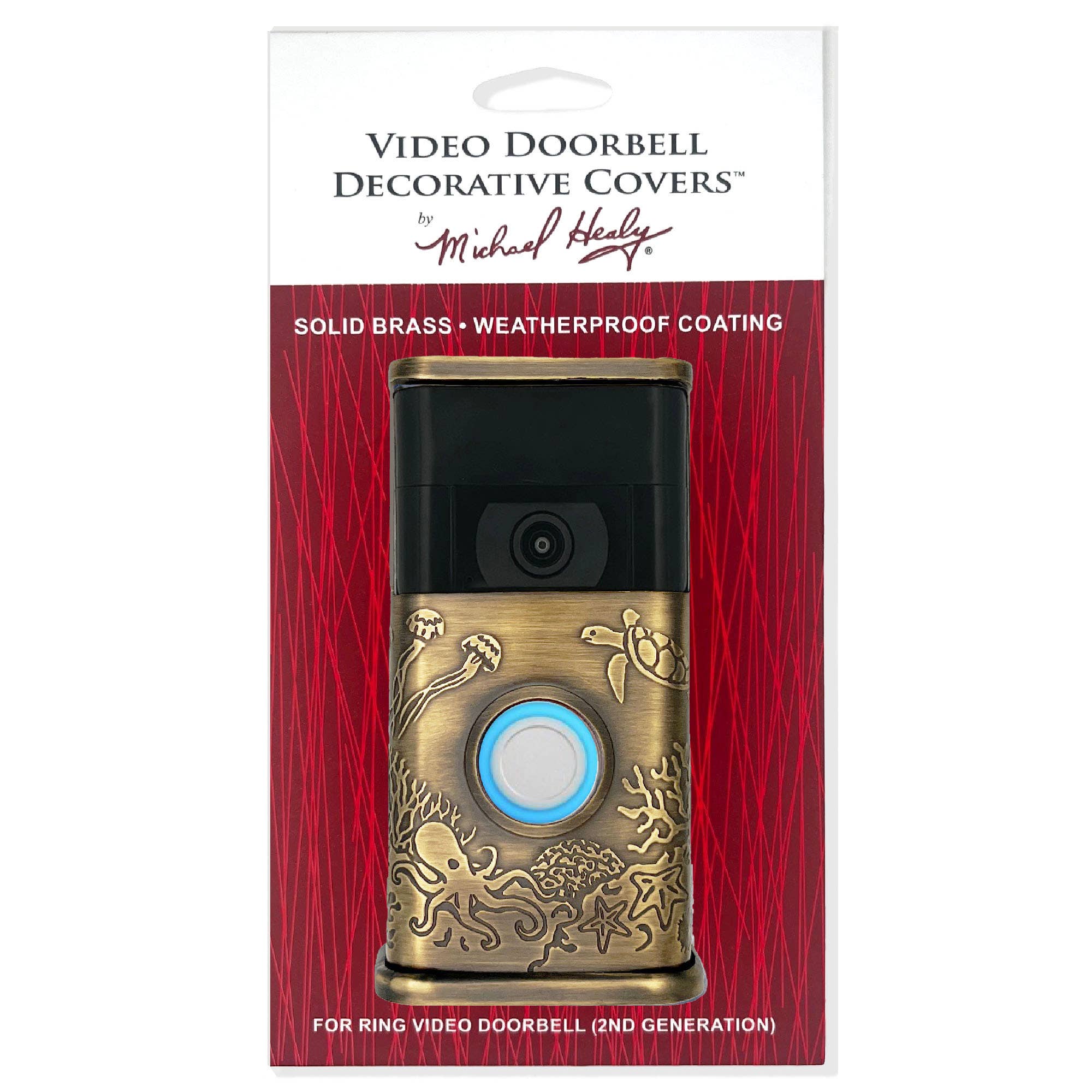 Coastal Video Doorbell Cover (Ring 2nd Gen)