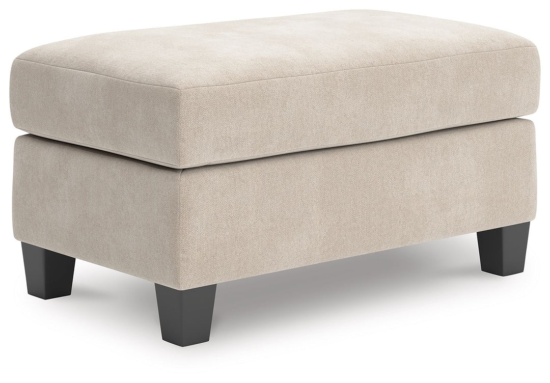 Willarae - Taupe - 2 Pc. - Chair And A Half, Ottoman