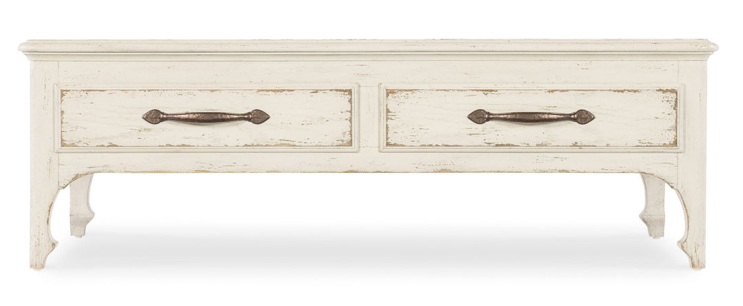 Americana - Rectangle Cocktail Table - White