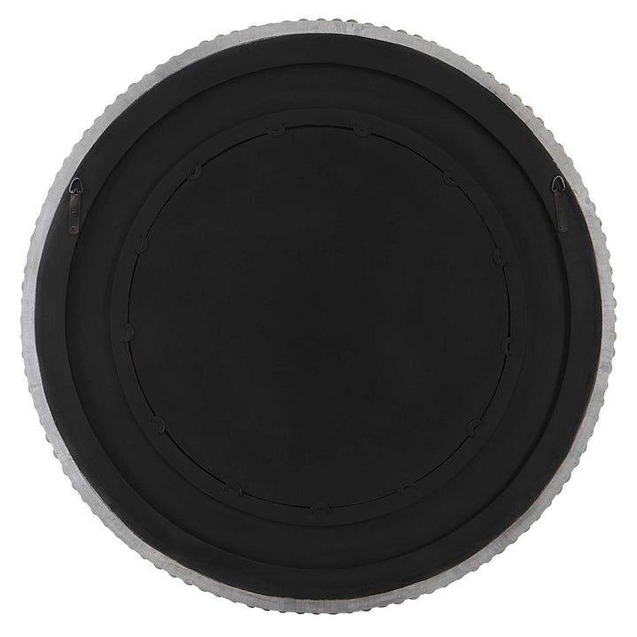 Portside - Round Gray Mirror