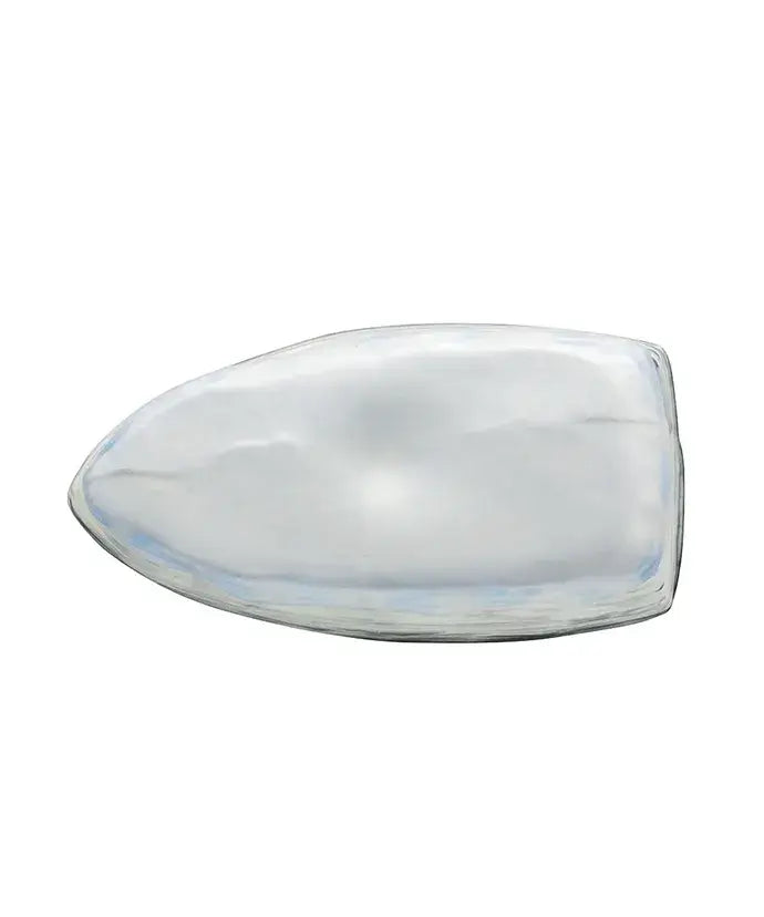 4"NOBLE GEMS BOAT W/TREE GLASS ORNAMENT
