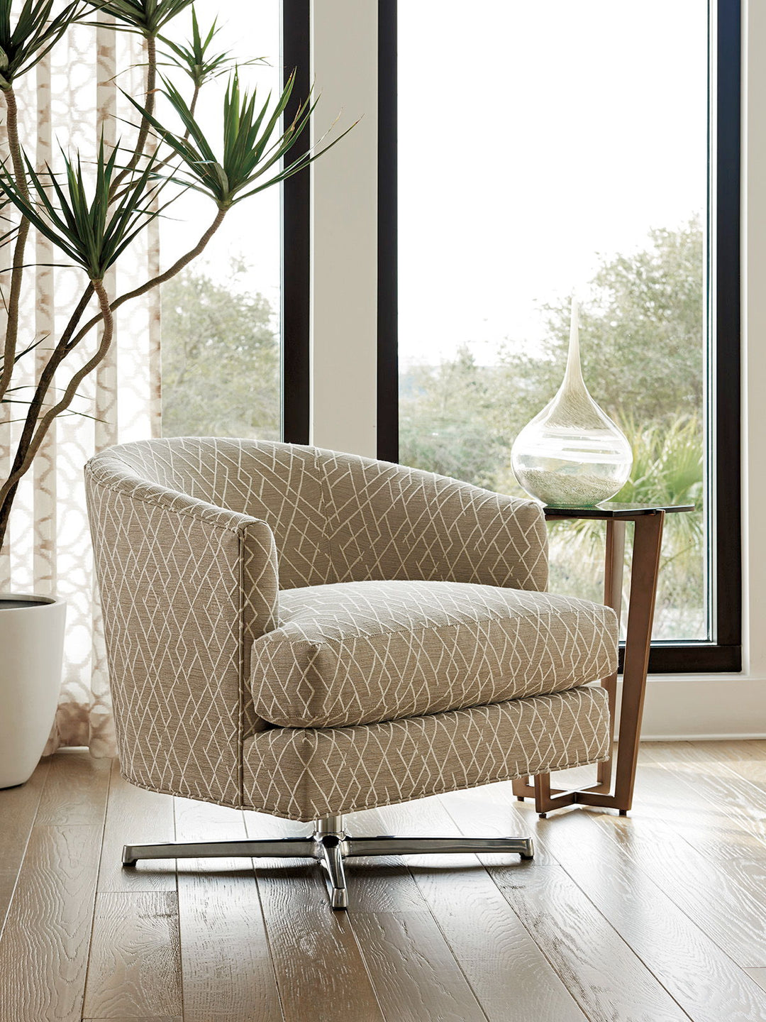 Lexington Upholstery - Graves Swivel Chair