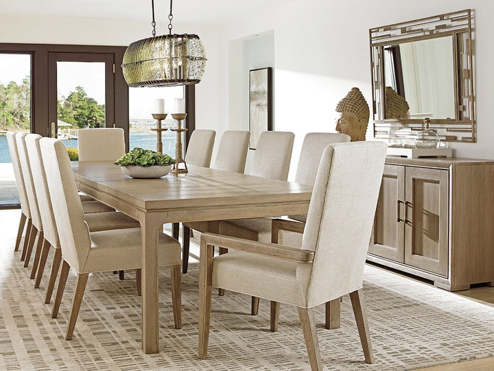 Shadow Play - Concorde Rectangular Dining Table - Light Brown