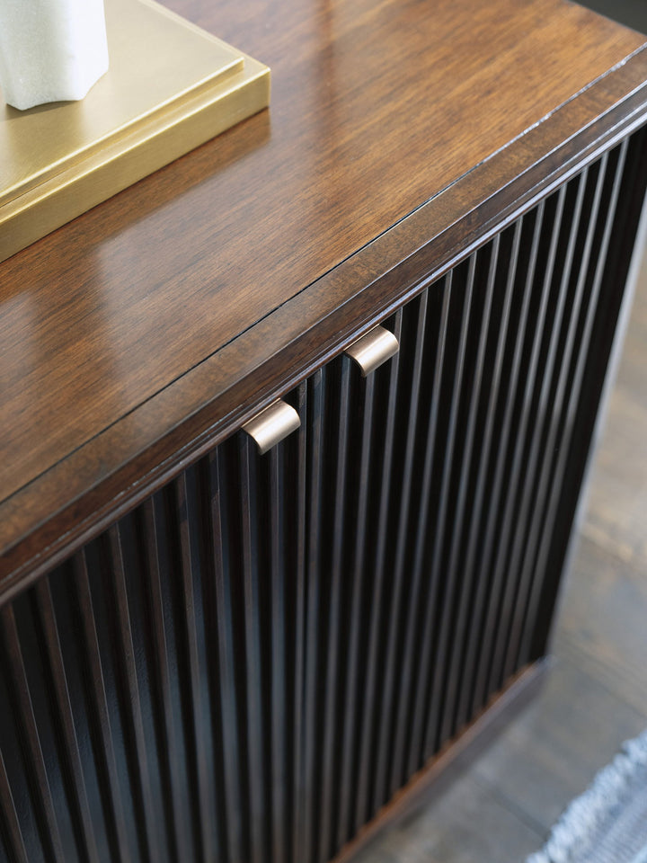 Rendezvous - Brentford Media Console - Dark Brown