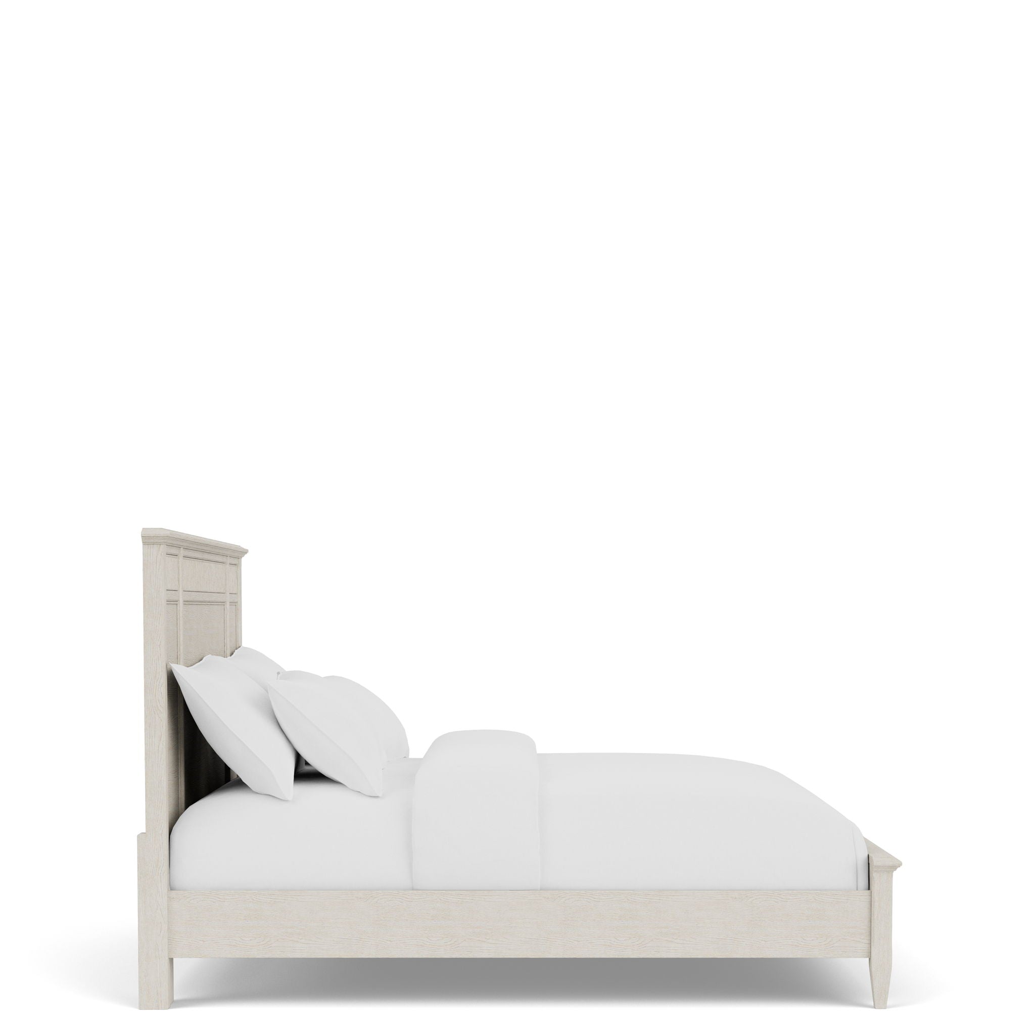Carmella - Queen Panel Bed - Pebble Oak