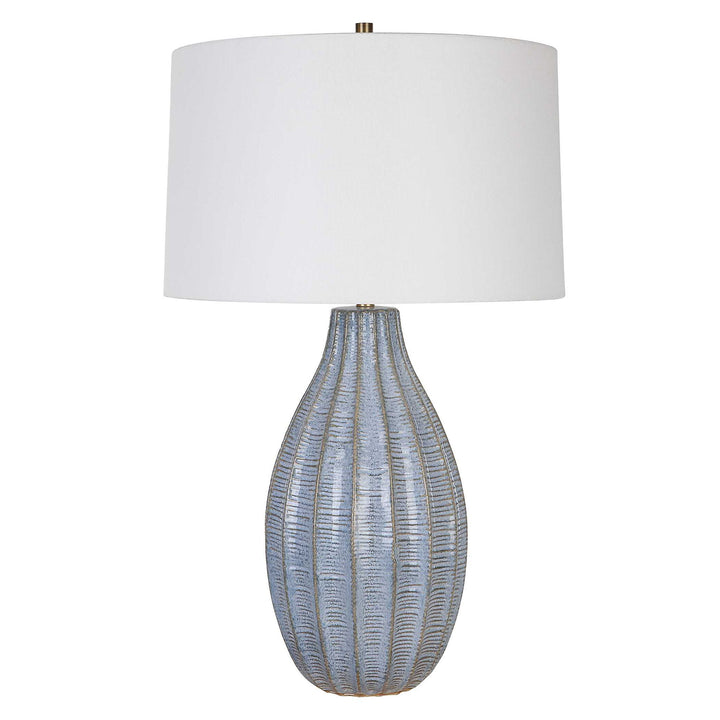 Veston - Blue Glaze Table Lamp