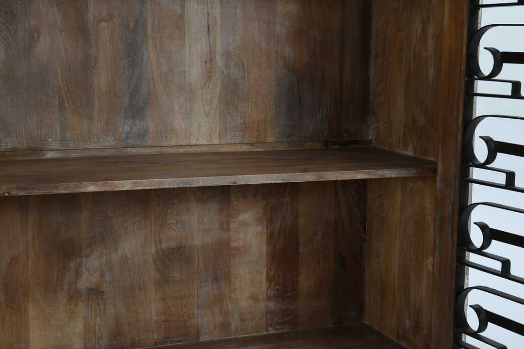 Iron Bar Almirah - Pearl Silver