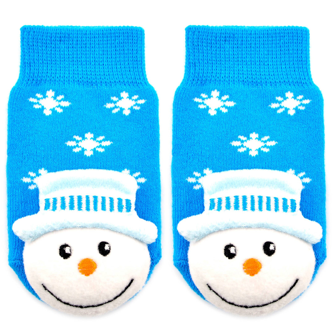 Snowman Christmas Boogie Toes Rattle Socks: 0 - 1 Y