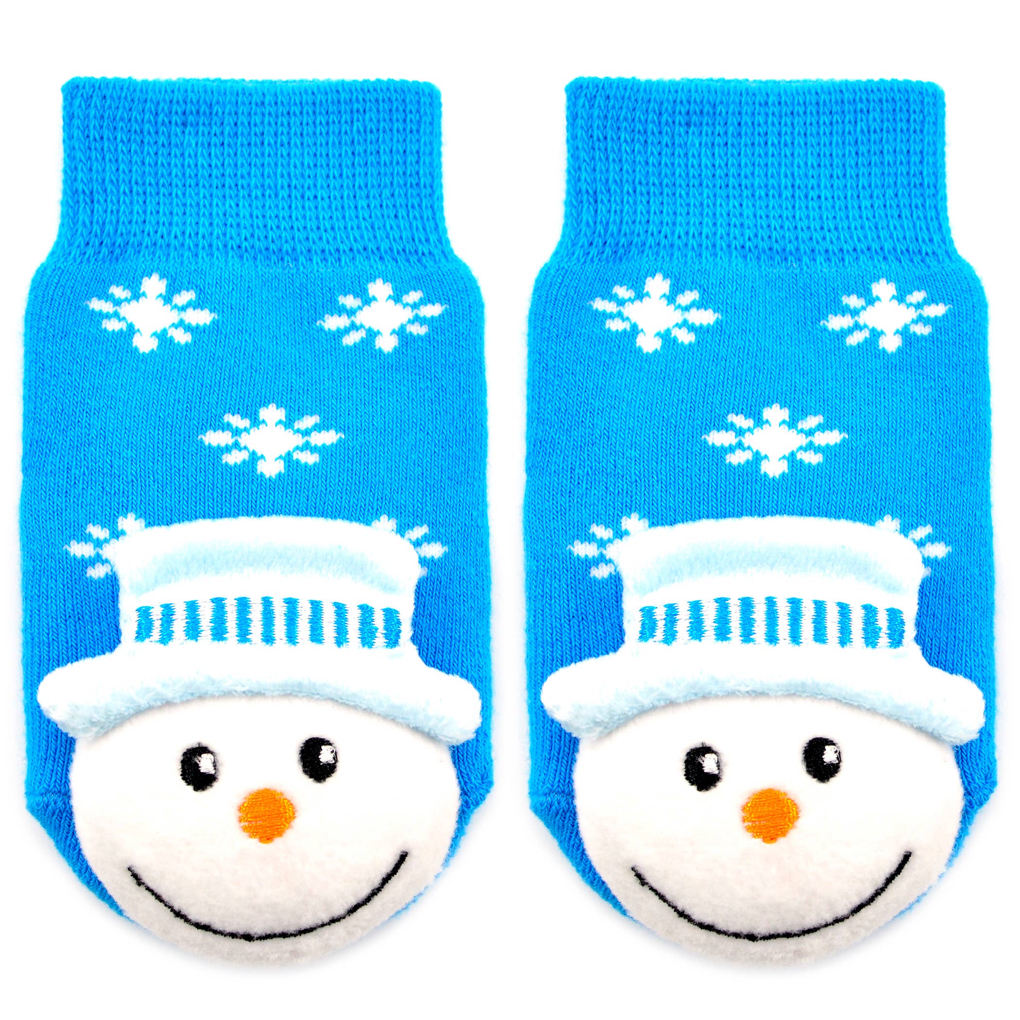 Snowman Christmas Boogie Toes Rattle Socks: 1 - 2 Y