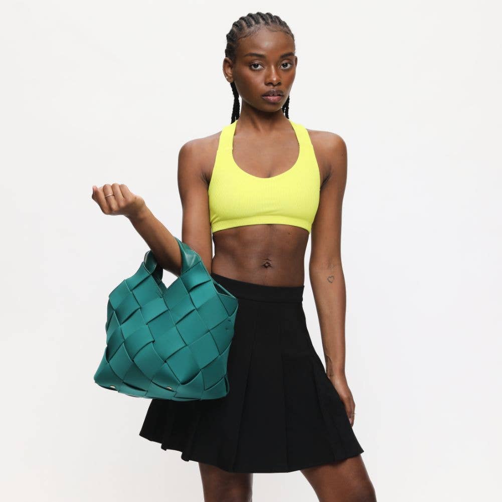 Resilience - Woven Neoprene Tote: Chocolate