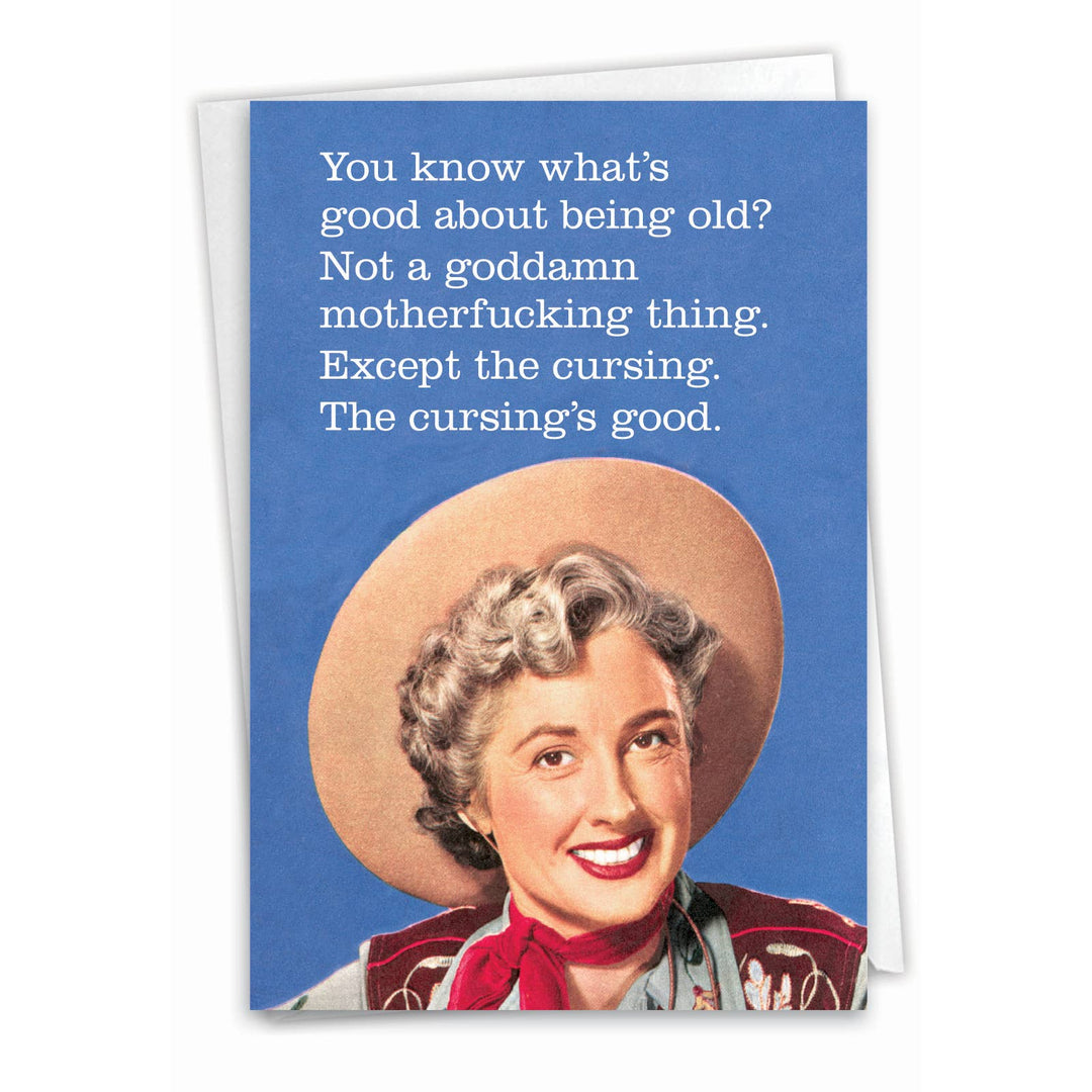 Birthday Card - Cursing Is Good