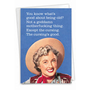 Birthday Card - Cursing Is Good