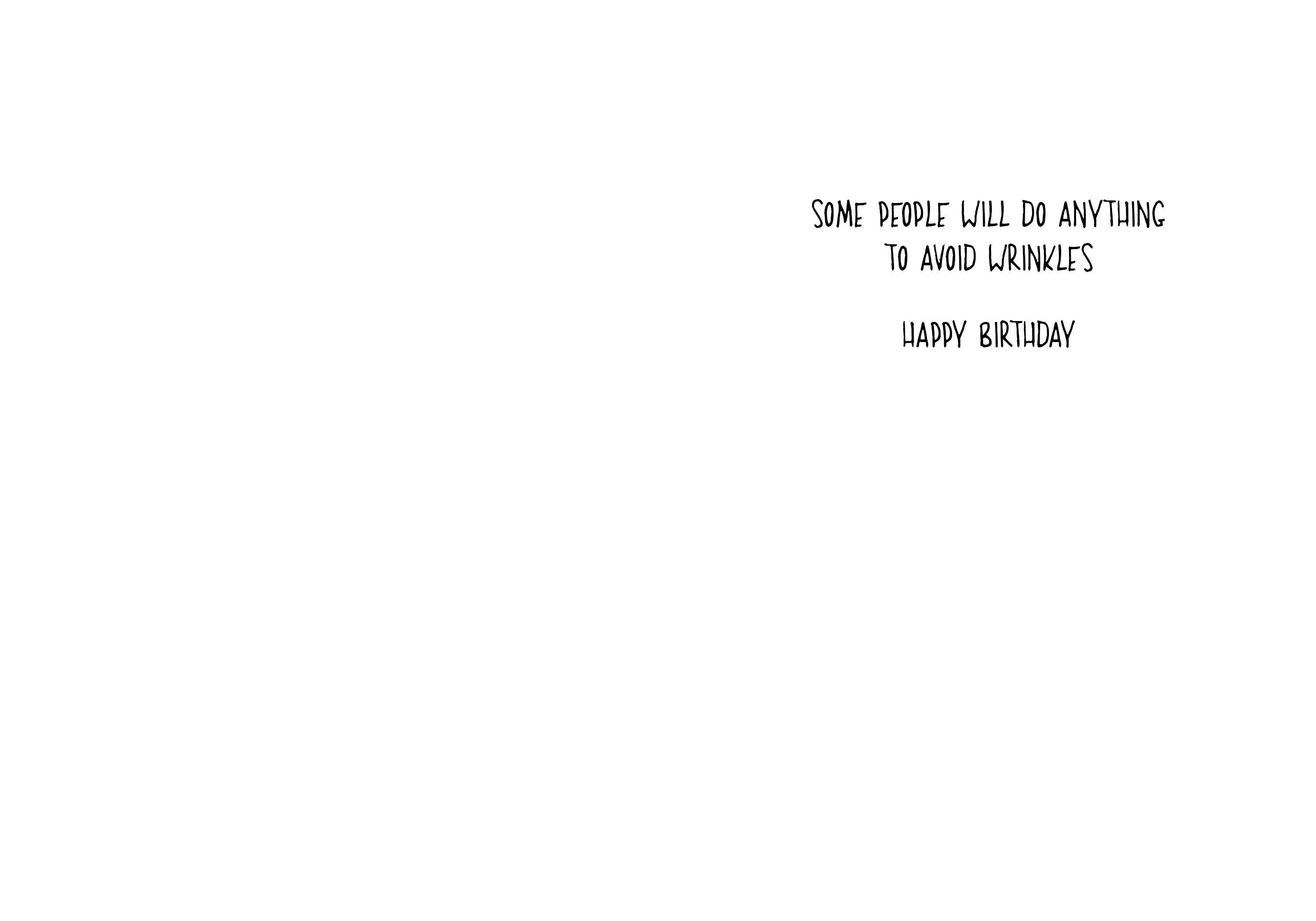 Funny Women's Birthday Card