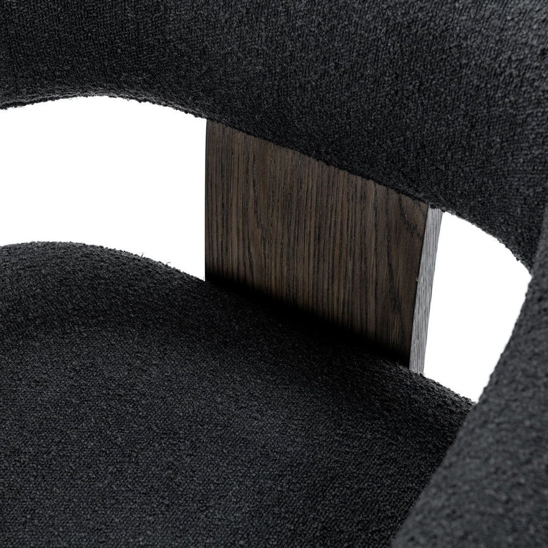 Julina - Upholstered Accent Chair - Charcoal