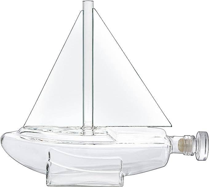 Sailboat Whiskey & Wine Decanter Ship