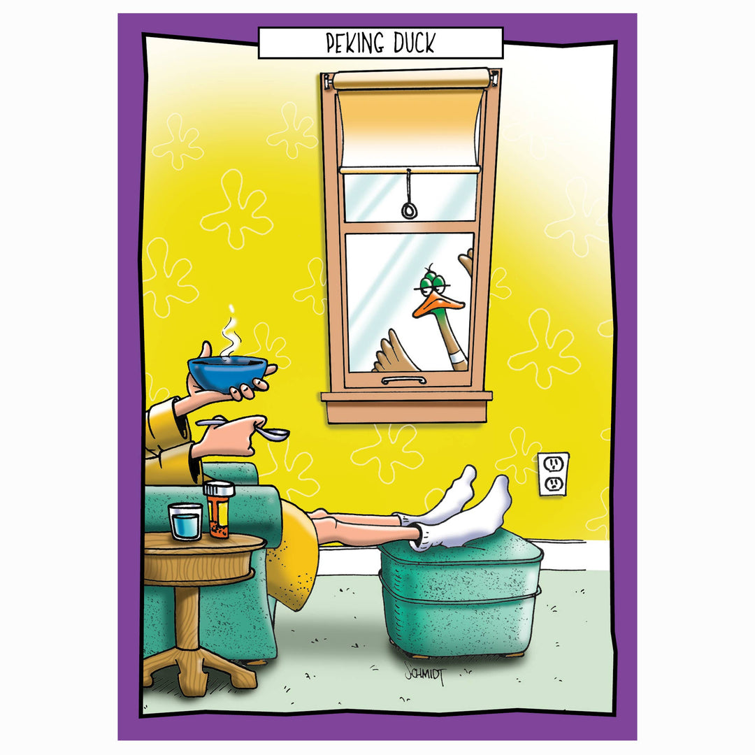 Just Checking In | Cute Get Well Card