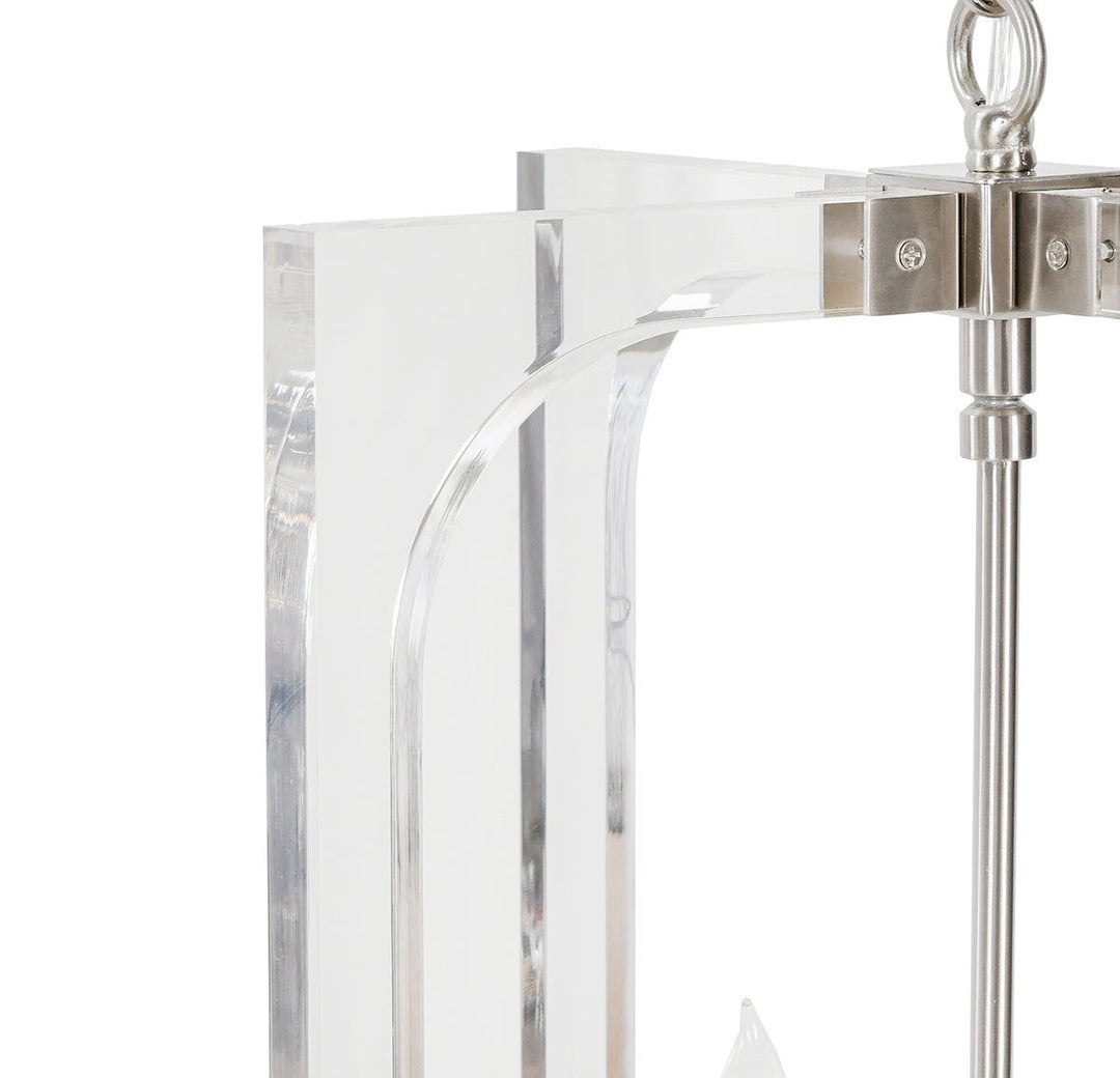 Ellison - Chandelier - Clear/Nickel