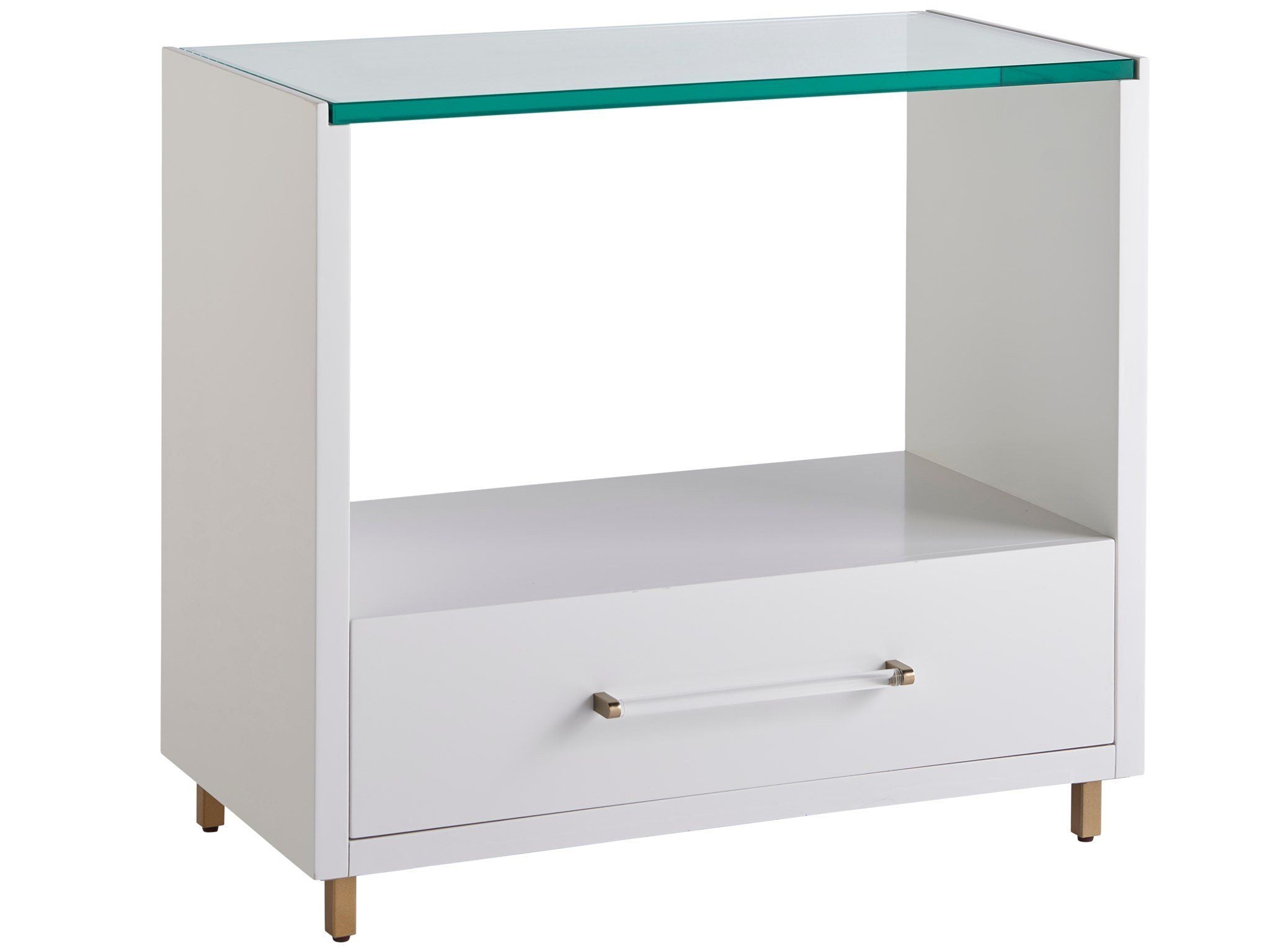 Love. Joy. Bliss.-Miranda Kerr Home - Peony Nightstand - White