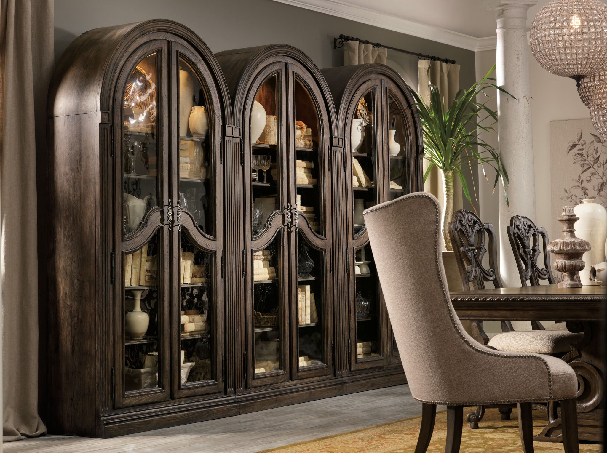 Rhapsody - Bunching Curio - Dark Brown