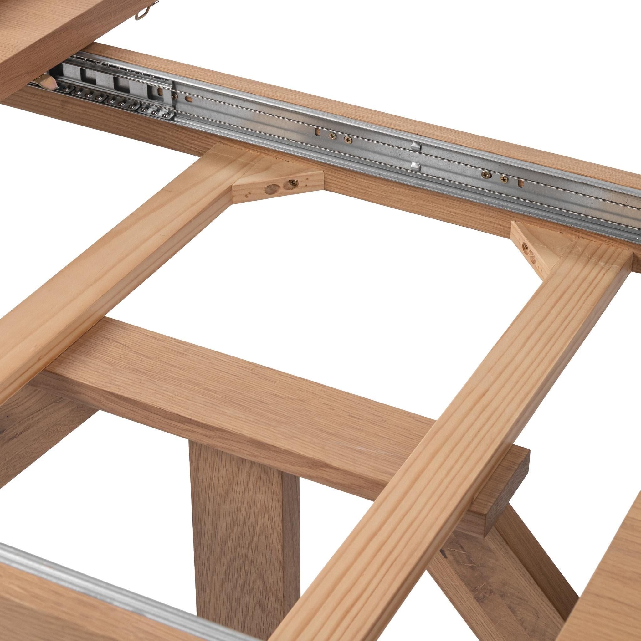 Marla - Extendable Dining Table - Natural Mist