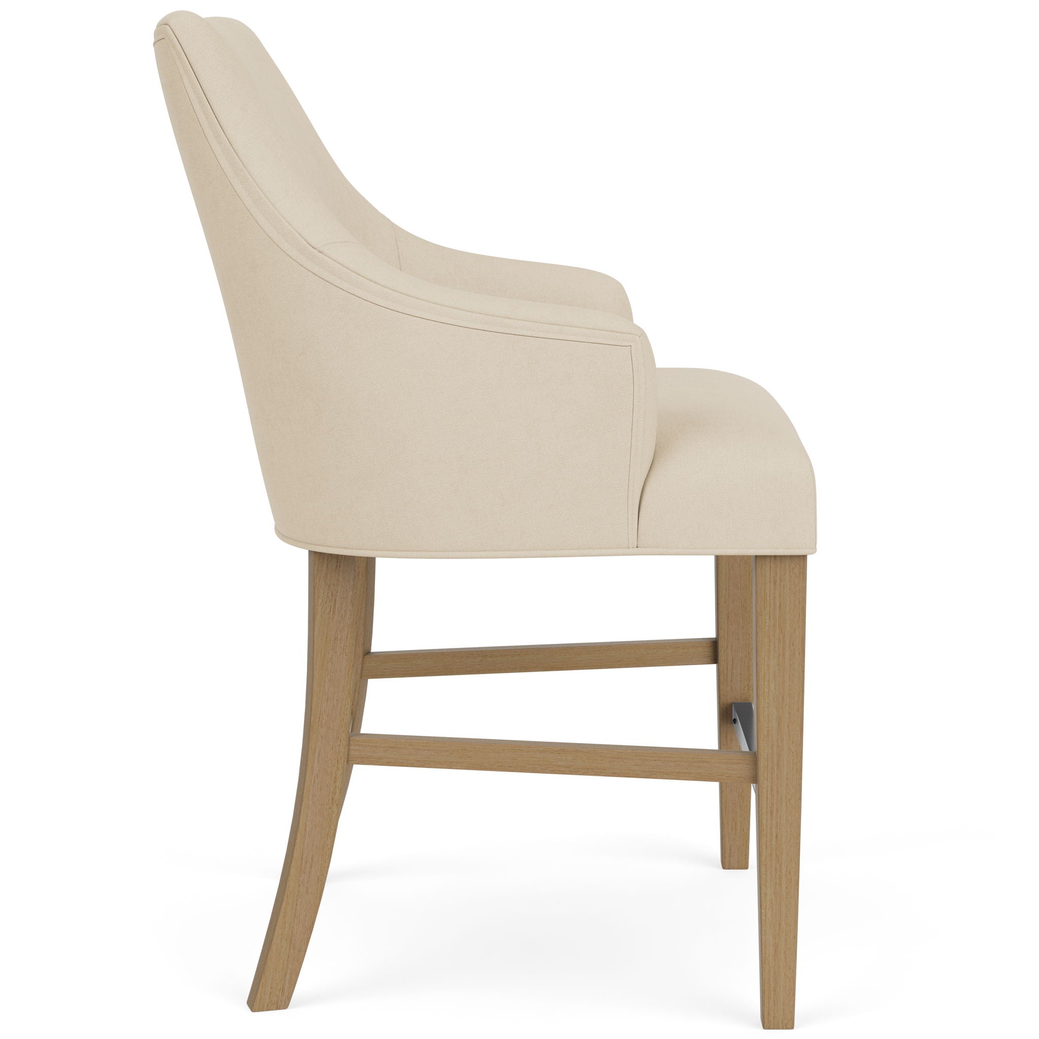 Mix-N-Match Chairs - Swoop Arm Upholstered Stool