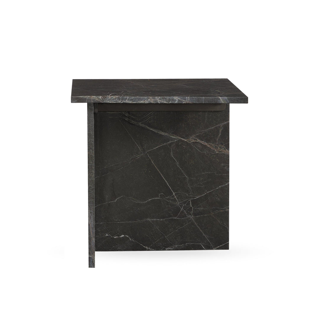Bexly - Marble Square End Table