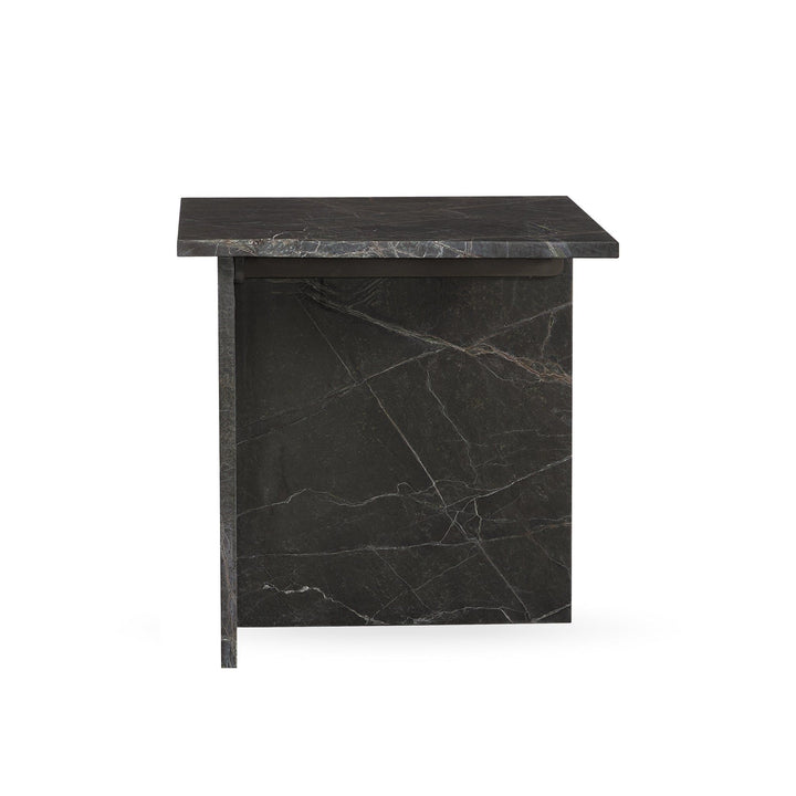 Bexly - Marble Square End Table