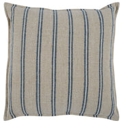 Delgada - 26" x 26" Pillow - Natural / Blue