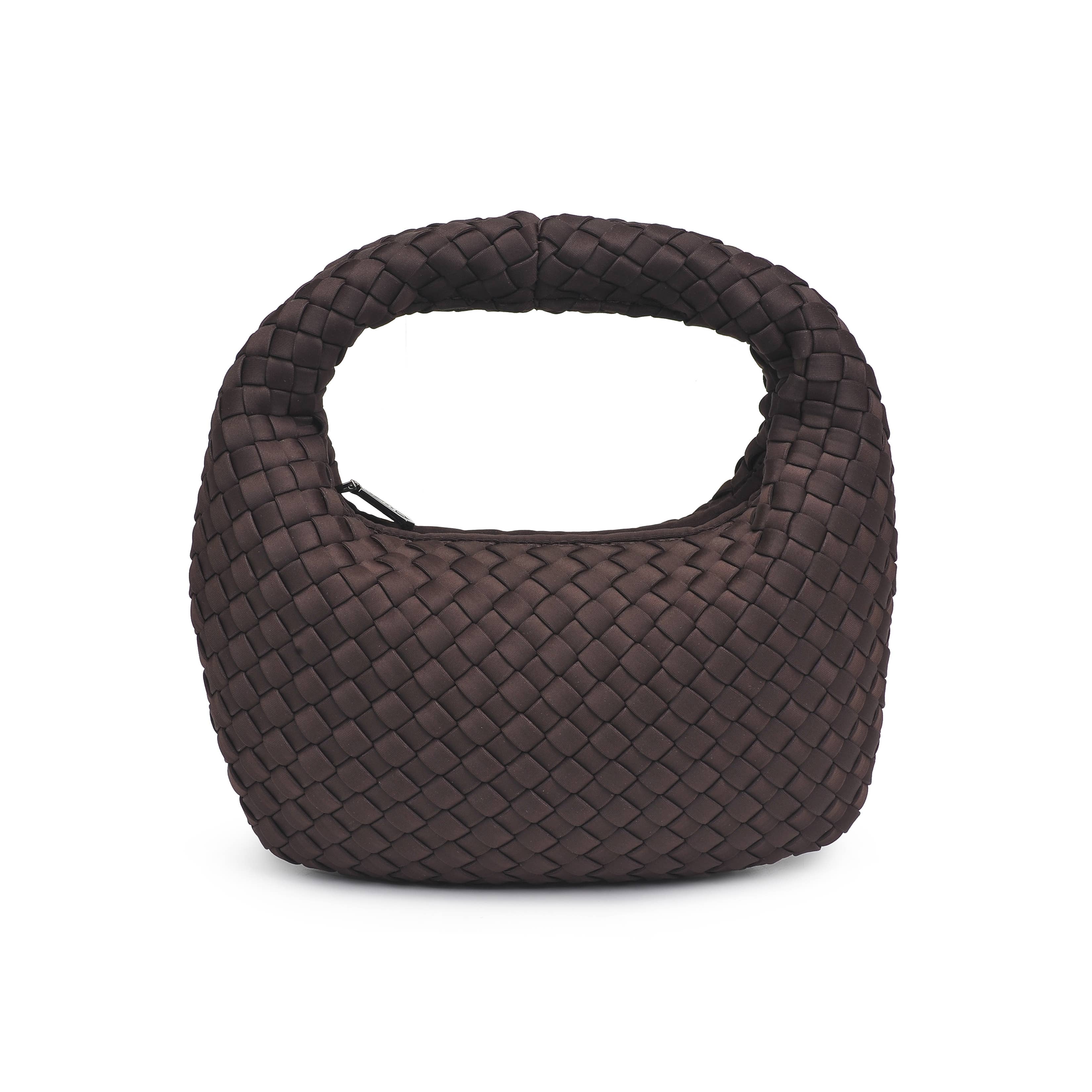 Dare to Dream - Small Woven Neoprene Clutch: Dark Denim