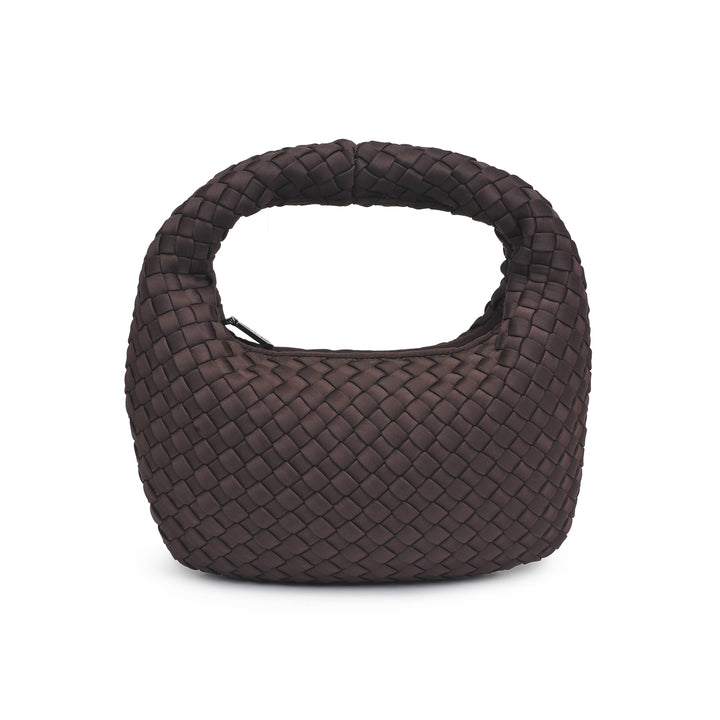 Dare to Dream - Small Woven Neoprene Clutch: Dark Denim
