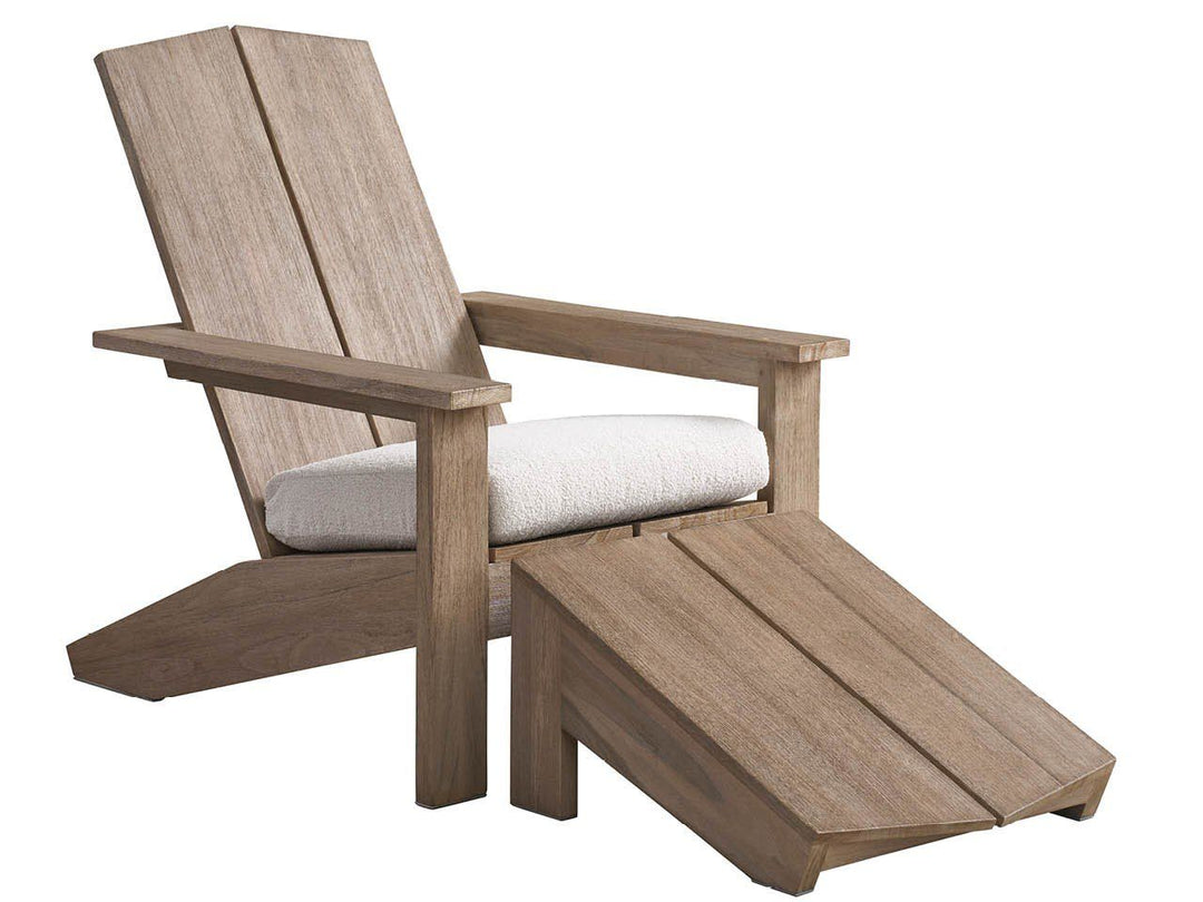 Coastal Living Outdoor / Saratoga / Adirondack - Ottoman - Light Brown
