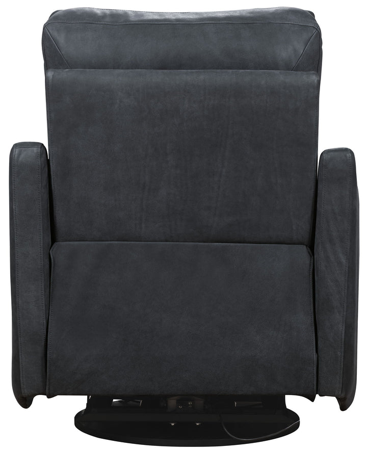 Lewis - Power Swivel Recliner - Black
