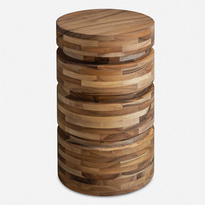 Boone - Drink Table - Light Brown